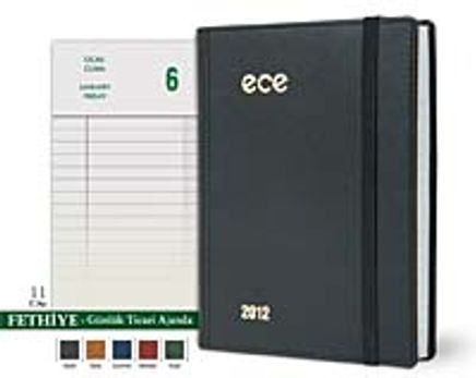 2012 Ece Ajanda - Fethiye Günlük Ticari Ajanda