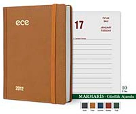 2012 Ece Ajanda - Marmaris Günlük Ajanda