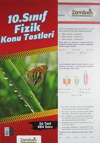 10. Sınıf Fizik Konu Testleri Yaprak Test (36 Test-484)