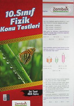 10. Sınıf Fizik Konu Testleri Yaprak Test (36 Test-484)