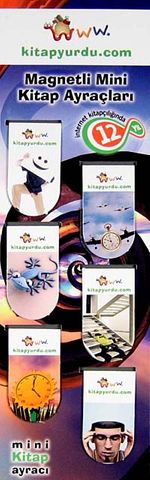 Magnetli Mini Kitap Ayraçları / Gerçek Üstü Temalı