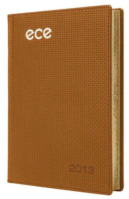 2013 Ece Ajanda - Datça (Ürün Kodu:15) Taba