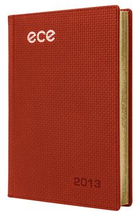 2013 Ece Ajanda - Datça (Ürün Kodu:15) Kırmızı