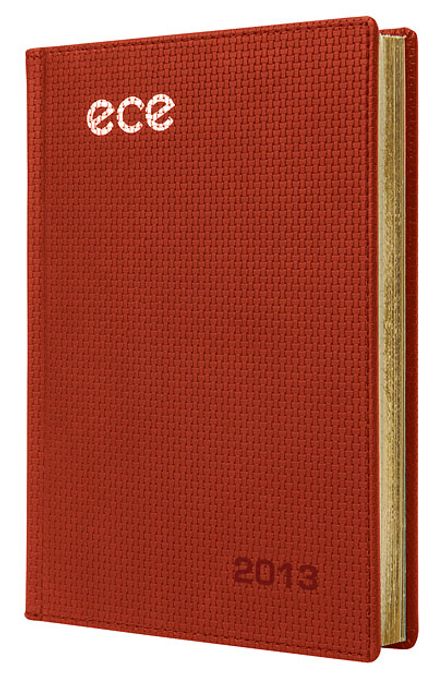 2013 Ece Ajanda - Datça (Ürün Kodu:15) Kırmızı