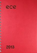 2013 Ece Ajanda - Fırat (Ürün Kodu:51) Kırmızı