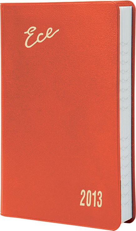 2013 Ece Ajanda Muhtıra Serisi 1P Cep (Ürün Kod:1) Kırmızı