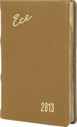 2013 Ece Ajanda - Muhtıra Serisi 1D Cep (Ürün Kod:1) Taba