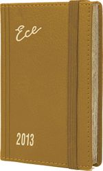 2013 Ece Ajanda - Muhtıra Serisi 1DL Cep (Ürün Kod:1) Taba