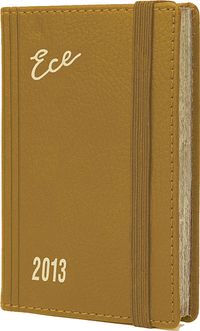 2013 Ece Ajanda - Muhtıra Serisi 1DL Cep (Ürün Kod:1) Taba