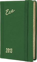 2013 Ece Ajanda - Muhtıra Serisi 1DL Cep (Ürün Kod:1) Yeşil