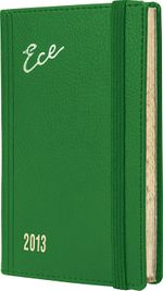 2013 Ece Ajanda - Muhtıra Serisi 3DL Cep (Ürün Kod:3) Yeşil
