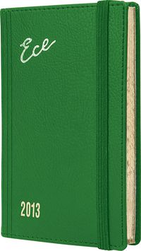 2013 Ece Ajanda - Muhtıra Serisi 3DL Cep (Ürün Kod:3) Yeşil