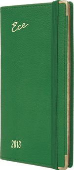 2013 Ece Ajanda - Muhtıra Serisi 4DL Cep (Ürün Kod:4) Yeşil