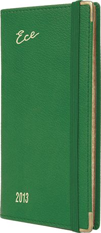 2013 Ece Ajanda - Muhtıra Serisi 4DL Cep (Ürün Kod:4) Yeşil