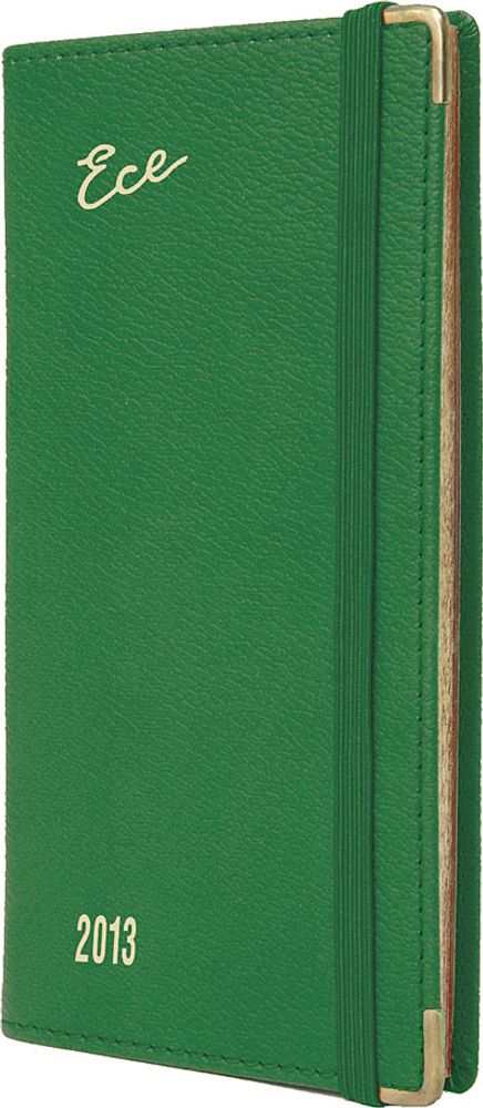 2013 Ece Ajanda - Muhtıra Serisi 4DL Cep (Ürün Kod:4) Yeşil