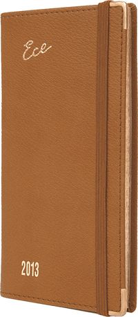 2013 Ece Ajanda - Muhtıra Serisi 4DL Cep (Ürün Kod:4) Taba