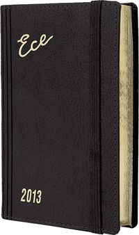 2013 Ece Ajanda - Muhtıra Serisi 5DL Cep (Ürün Kod:5) Siyah