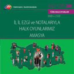 TRT Arşiv Serisi 149 / İl İl Ezgi ve Notalarıyla Halk Oyunlarımız Amasya - DVD+2CD