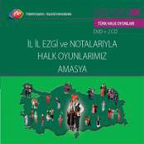TRT Arşiv Serisi 149 / İl İl Ezgi ve Notalarıyla Halk Oyunlarımız Amasya - DVD+2CD