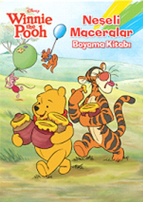 Winnie The Pooh Neşeli Maceralar & Boyama Kitabı