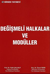 Değişmeli Halkalar ve Modüller