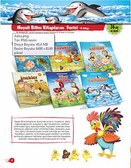 Neşeli Bilim Kitapları Serisi 6 Kitap