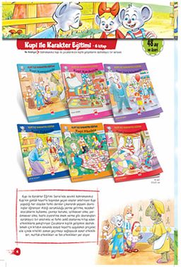 Kupi ile Karakter Eğitimi Serisi 6 Kitap