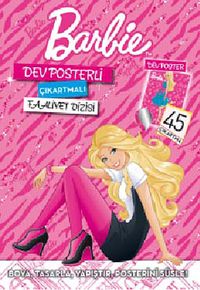 Barbie Dev Posterli Çıkartmalı Faaliyet Dizisi