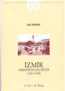 İzmir Basınından Seçmeler (1923-1938) II. Cilt III. Kitap