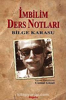 İmbilim Ders Notları - Bilge Karasu