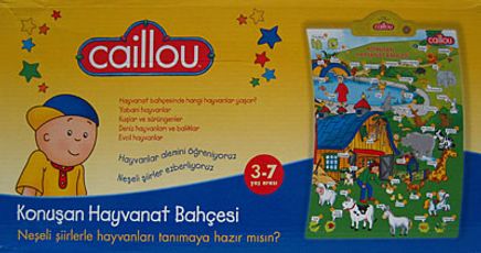 Caillou Konuşan Hayvanat Bahçesi (Kutulu)