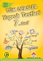 7. Sınıf Tüm Dersler Yaprak Testleri & 126 Test