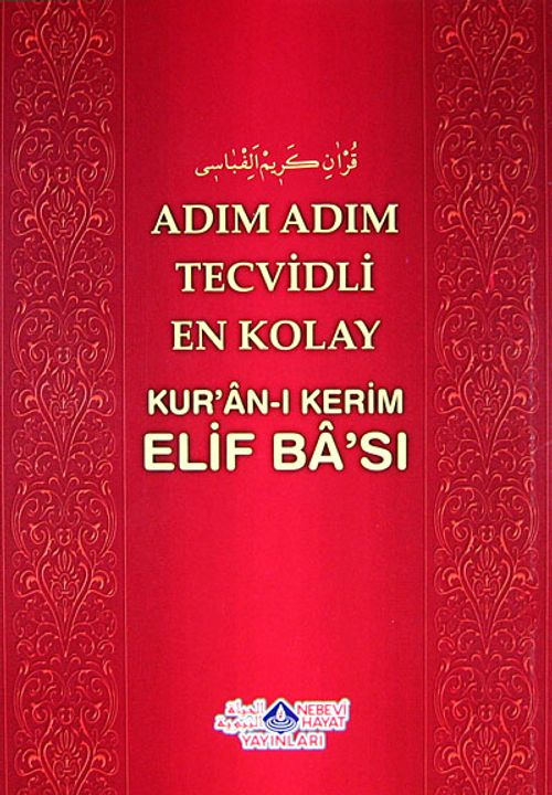 Adım Adım Tecvidli En Kolay Kur'an-ı Kerim Elif Ba'sı