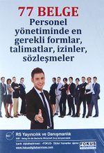 77 Belge Personel Yönetiminde En Gerekli Formlar, Talimatlar,İzinler,Sözleşmeler (Cd)