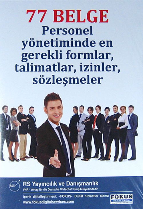 77 Belge Personel Yönetiminde En Gerekli Formlar, Talimatlar,İzinler,Sözleşmeler (Cd)
