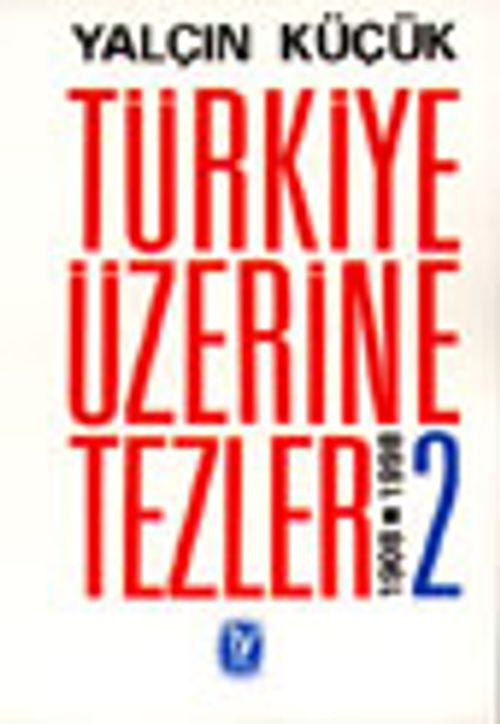 Türkiye Üzerine Tezler 1908-1998 2