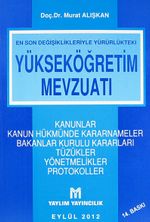 Yükseköğretim Mevzuatı
