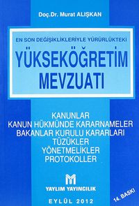 Yükseköğretim Mevzuatı