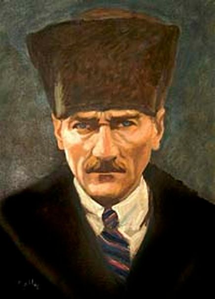 Mustafa Kemal Atatürk 500 Parça (34x48-Kod:3503)
