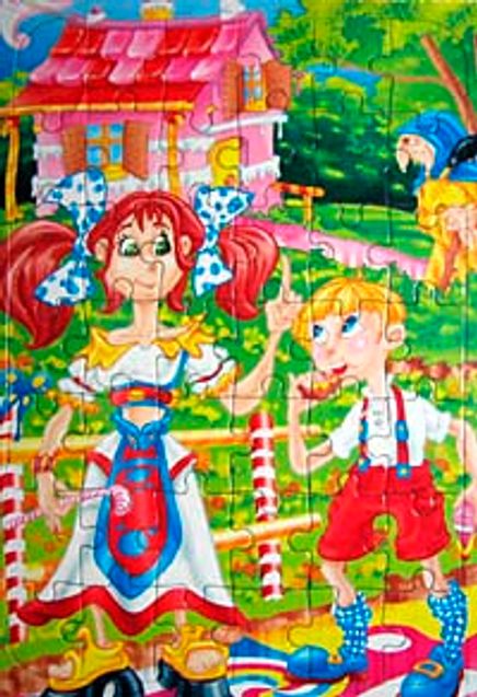 Hansel ve Gratel / Masallı Yapboz