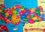 Türkiye İlleri Haritası / Yapboz
