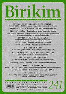 Birikim / Sayı:241  Yıl: 2009 / Aylık Sosyalist Kültür Dergisi