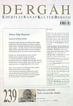 Dergah Edebiyat Sanat Kültür Dergisi Sayı:239 Ocak 2010