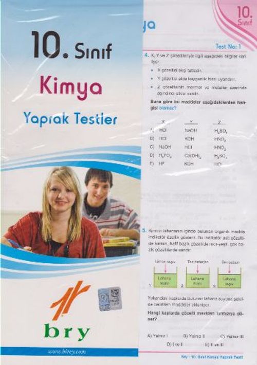 10. Sınıf Kimya Yaprak Testler