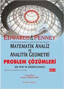 Matematik Analiz ve Analitik Geometri Problem Çözümleri 2 (Ek Test ve Çözüm İlaveli)