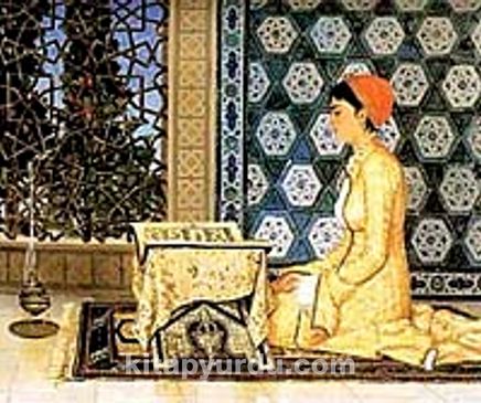 Kur'an Okuyan Kız / Osman Hamdi Bey (OHB 010-30x35) (Çerçevesiz)