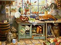 Bahçıvanın Dünyası -II 1000 Parça (48x66-Kod:3090)