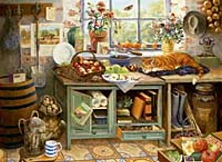 Bahçıvanın Dünyası -II 1000 Parça (48x66-Kod:3090)