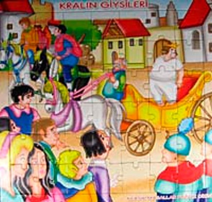 Kralın Giyisileri Yapboz / Klasik Masallar Puzzle Dizisi