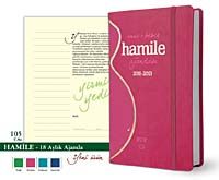 2012 Ece Ajanda - Hamile 18 Aylık Ajanda